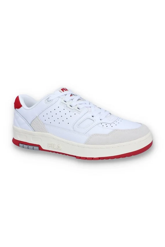 Weißer Rissmo Low Basketball-Sneaker