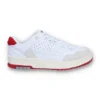 Weißer Rissmo Low Basketball-Sneaker