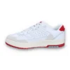 Weißer Rissmo Low Basketball-Sneaker