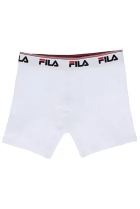 Weißes 2er-Pack Herren-Boxershorts mit mittlerer Leibhöhe