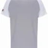 Weißes Backspin Tennis-Shorts-Oberteil mit Kurzarm