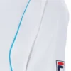 Weißes Backspin Tennis-Shorts-Oberteil mit Kurzarm