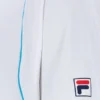 Weißes Backspin Tennis-Shorts-Oberteil mit Kurzarm