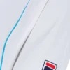 Weißes Backspin Tennis-Shorts-Oberteil mit Kurzarm