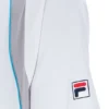 Weißes Backspin Tennis-Shorts-Polohemd mit kurzen Ärmeln