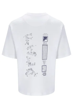 Weißes „Casa Golf Map“-T-Shirt