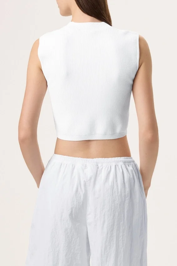 Weißes Fila x Hailey Baby-Tanktop