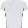 Weißes Herren-Tennis-T-Shirt mit Rundhalsausschnitt