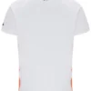 Weißes Herren-Tennis-T-Shirt mit Rundhalsausschnitt