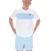 Weißes „Mano Cut and Sew Panel“-T-Shirt