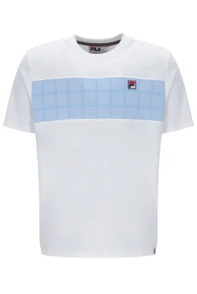 Weißes „Mano Cut and Sew Panel“-T-Shirt