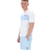 Weißes „Mano Cut and Sew Panel“-T-Shirt