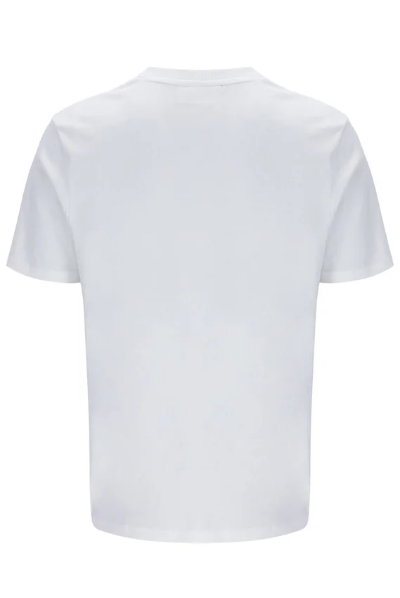 Weißes „Mano Cut and Sew Panel“-T-Shirt