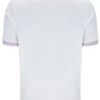 Weißes Marconi Essential Ringer-T-Shirt