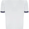 Weißes Marconi Essential Ringer-T-Shirt