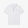 Weißes, nahtloses Center Court Polo