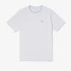 Weißes, nahtloses Center Court-Shirt
