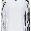 Weißes Pro-Tennis-Langarmshirt