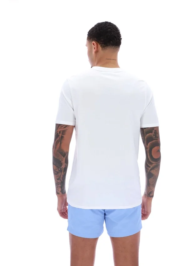 Weißes „Sunny Essential“-T-Shirt
