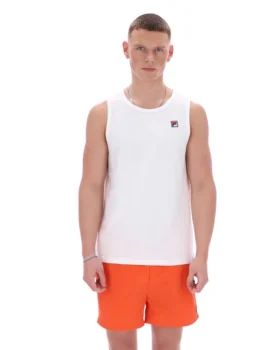 Weißes „Sunny Essential“-Unterhemd