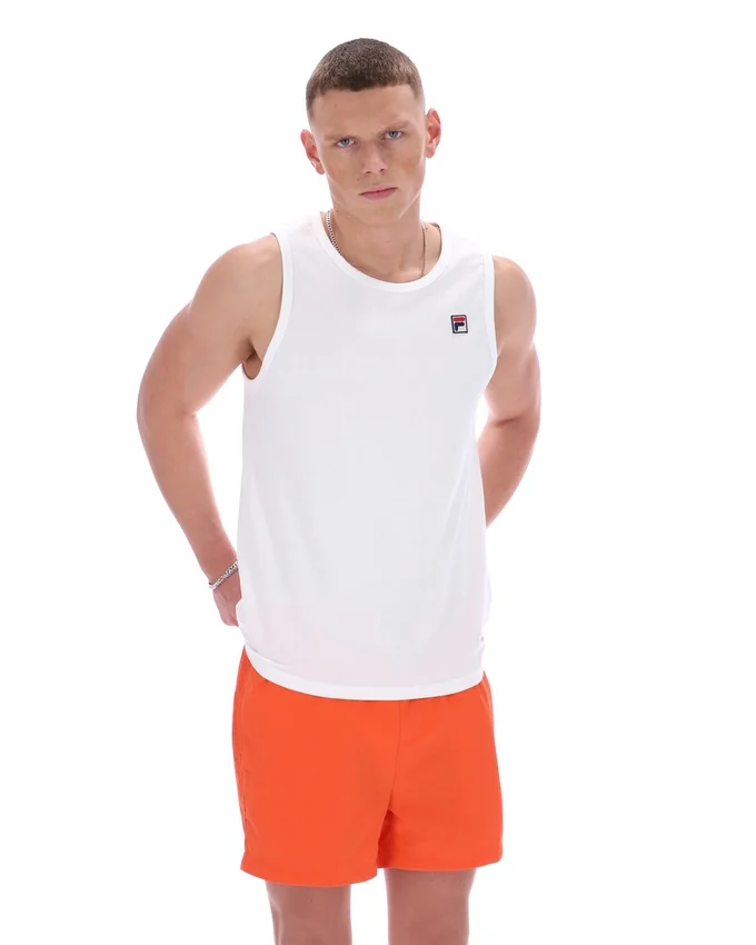 Weißes „Sunny Essential“-Unterhemd