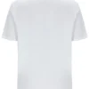 Weißes Williams T-Shirt mit Kontrastpaspel