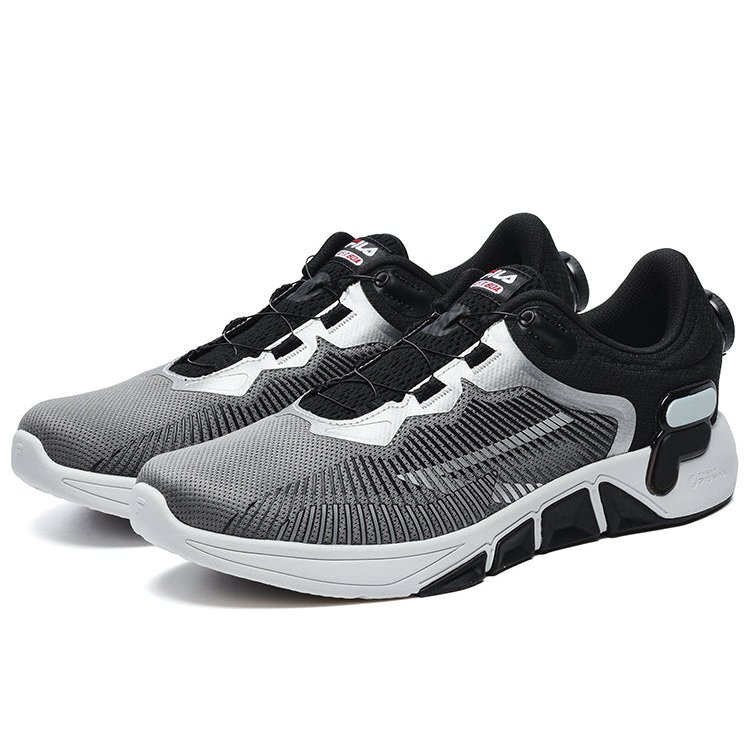 XFT Boa Sportschuhe „Grau Schwarz Silber“