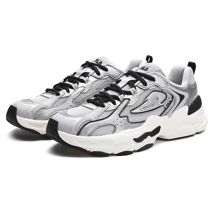 Y2k 3M Sneaker „Grau Silber Schwarz“