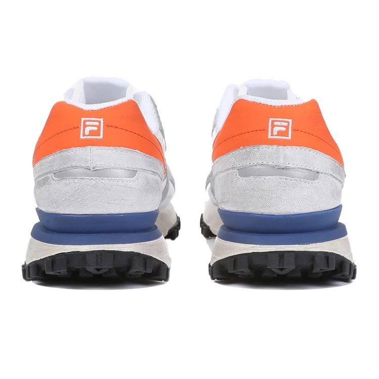 Zagato Washing Low-Top-Laufschuhe Grau/Orange/Blau